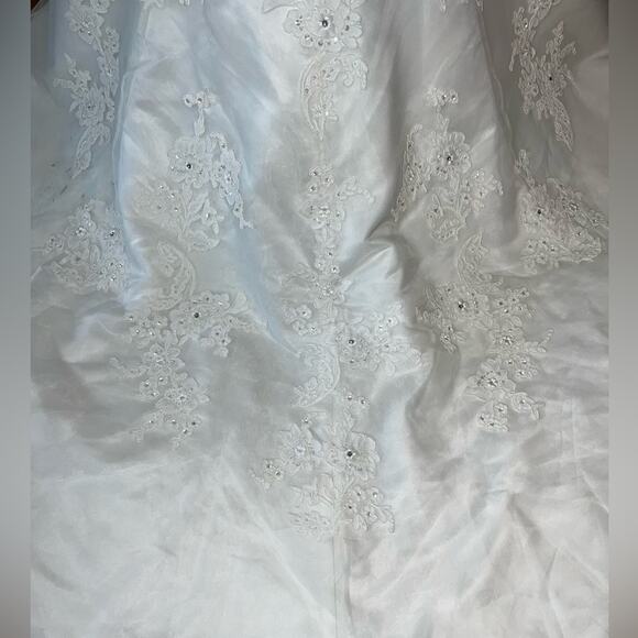 ❌Gorgeous Symphony of Venus Organza Mermaid Gown! - Picture 6 of 10